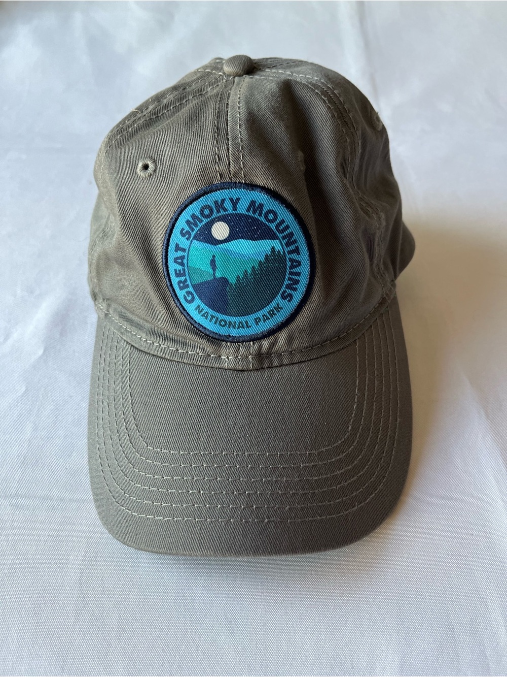 Official National Park Foundation Great Smoky Mountains Patch Dad Hat